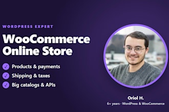 build or customize your woocommerce online store