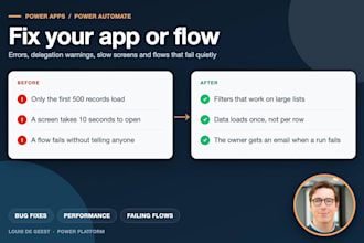 fix your power apps and power automate flows