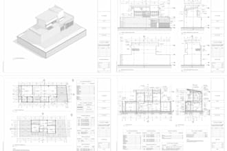 create 2d architectural drawing in revit