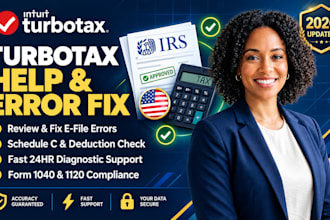 fix turbotax error troubleshoot efile and review US tax return for irs