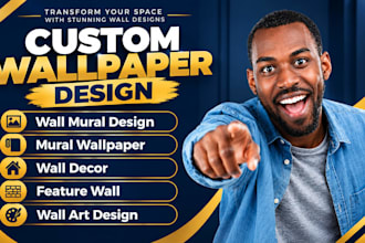 create stunning wall mural wallpaper design wall decor feature wall