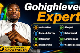 design gohighlevel website gohighlevel landing page go high level