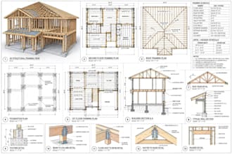 do architectural plans, structural, hvac, electrical and mep permit drawings