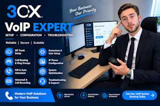 setup, configure and troubleshoot your 3cx voip phone system