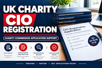 register your UK charity cio with charity commission