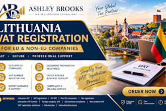 assist with lithuanian vat registration for eu and non eu companies