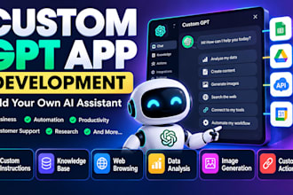 a custom gpt app with ai automation and API integrations
