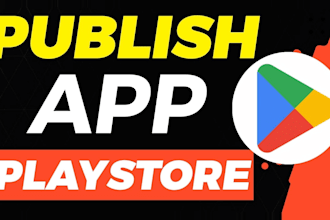 publish android apps or game apps on google play console and apple app store