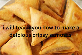 teach you how to make delicious crispy samosas step by step