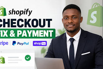 fix shopify checkout errors setup stripe, paypal, payment gateways and shop pay