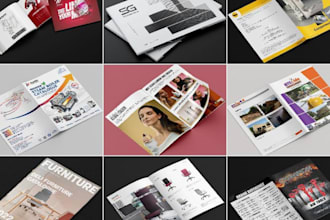 design canva flyer, one pager, sell sheet, media kit, magazine and print ads
