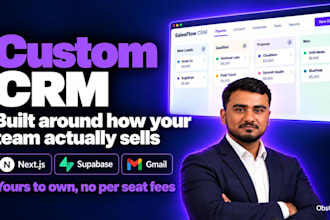 build a custom crm for your business with dashboards and automation