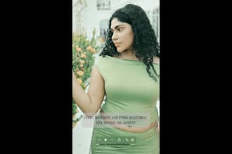 create cinematic wedding event reels video