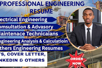 craft you a professional engineering resume and engineering CV