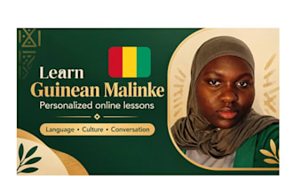 teach you guinean malinke as a native speaker
