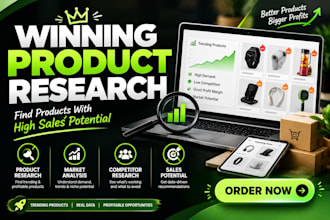 find trending products with high sales potential