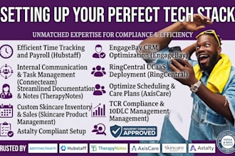 setup connecteam hubstaff therapynotes axiscare home health skin care astalty