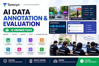 do ai data annotation and evaluation with a team