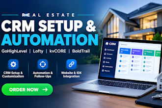 setup real estate crm gohighlevel crm lofty crm kvcore boldtrail lofty ghl crm