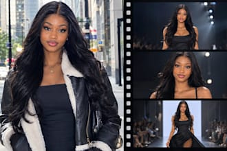 create a consistent ai influencer model and realistic ai fashion video
