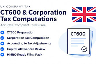 prepare your UK company tax return ct600 and corporation tax computations