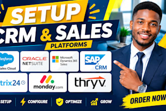 setup sap sales cloud netsuite dynamics 365 sales sap CRM bitrix24 monday thryv