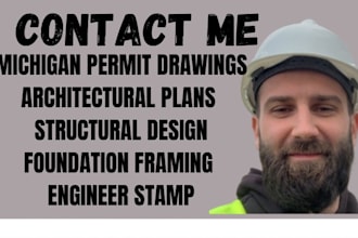 be your michigan architect for city permit drawings and structural design plan