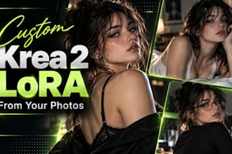 train a high quality custom krea 2 character lora