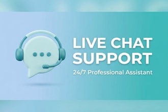 be your remote live chat support agent in the evening