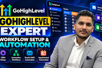 set up go high level workflow and automation