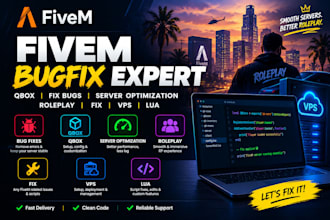 fivem bugfix plex qbox fix bugs server optimization roleplay fix vps lua