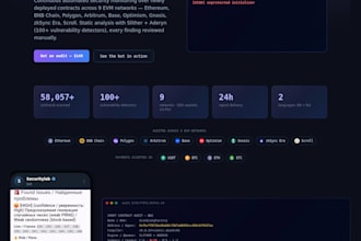 do solidity smart contract security audit and evm analysis