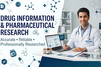 provide professional drug information and pharmaceutical research