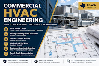 design commercial hvac systems duct layouts and mechanical plans in texas