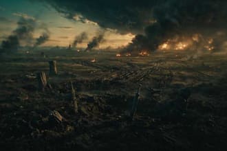 create elite cinematic key art and visual identity