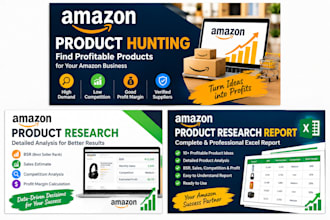 do amazon product research and product hunting