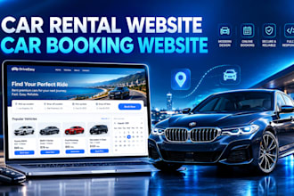 build car rental website and car booking website for seamless rental booking