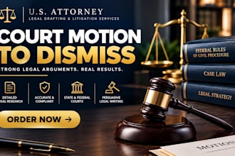draft a powerful motion to dismiss your civil complaint