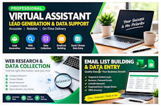 be your virtual assistant for lead generation
