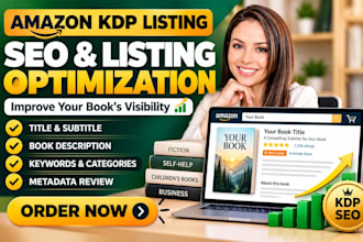 optimize your amazon KDP book listing SEO and discoverability