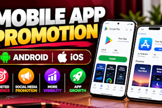 do mobile app promotion, app marketing and game promotion