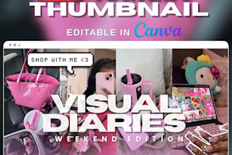 design eye catching youtube thumbnail and video cover