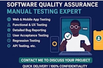 qa test your website or web application,web testing manual testing qa
