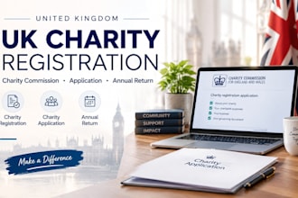 prepare your UK cio charity registration application with the charity commission