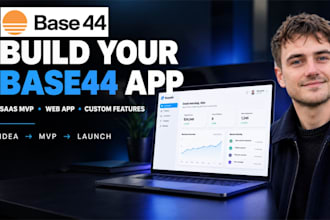 build your base44 app, base44 saas mvp, and base44 web app