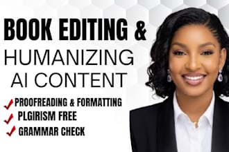 humanize ai content, rewrite ai content, and edit ai content