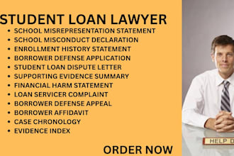 be your ny,ca,georgia,texas student loan lawyer for borrower defense application