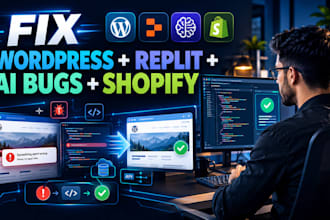 do shopify error fix, shopify bug fix, shopify custom coding, shopify design