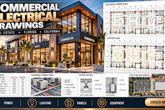 create commercial panel schedules and single line diagrams in florida, ca