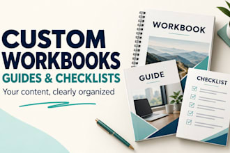 create a practical guide checklist or workbook from your content